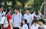 Thí sinh rạng rỡ sau 60 phút thi Ngoại ngữ